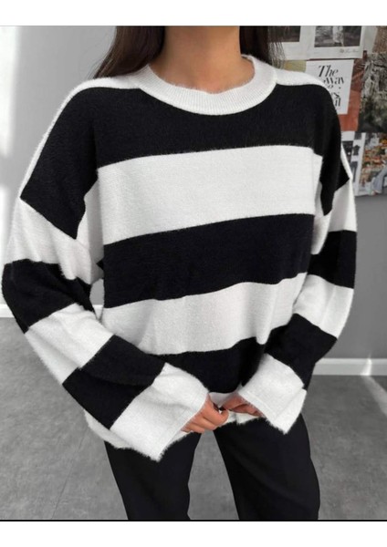 Crinford Dokuma Şerit Kazak fiyatları