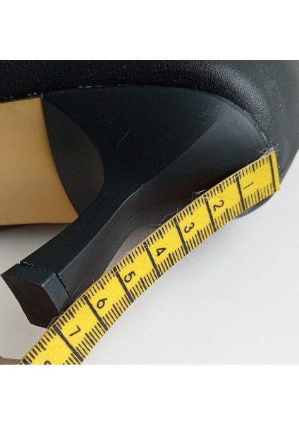 Kadın Topuklu Bot Sivri Burun Orta Boy Ökçe Günlük Klasik Bot Siyah Topuk 6 cm fiyatları