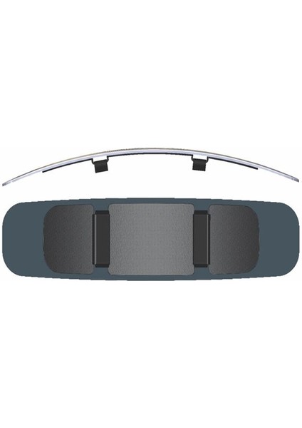 Iç Dikiz Aynası Bombeli Lastikli Cici Geçme 30X8CM 549040