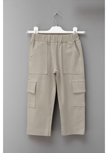 Erkek Kargo Cepli Bej Pantolon % 100 Pamuk , Gabardin Kumaş fiyatları