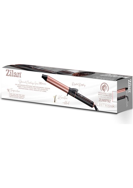 ZLN9792 Alectrona Pro Saç Şekillendirici | 5 Seviye Isı Ayarlı Saç Maşası | Seramik | Çapı 28MM fiyatları