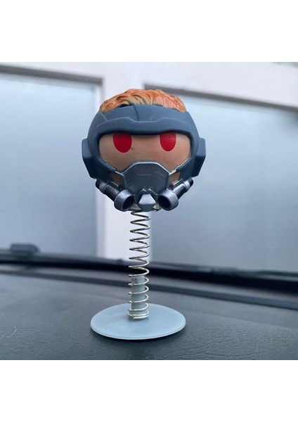 Star Lord Sallanan Kafa Zıp Zıp Marvel Lisanslı