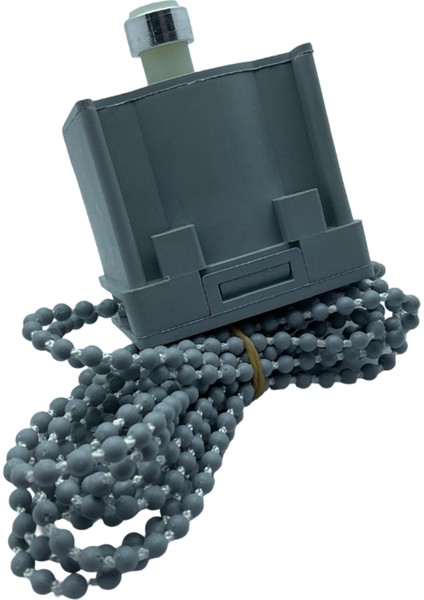 50MM Ahşap Jaluzi Redüktörlü Zincir Mekanizma Açık Gri