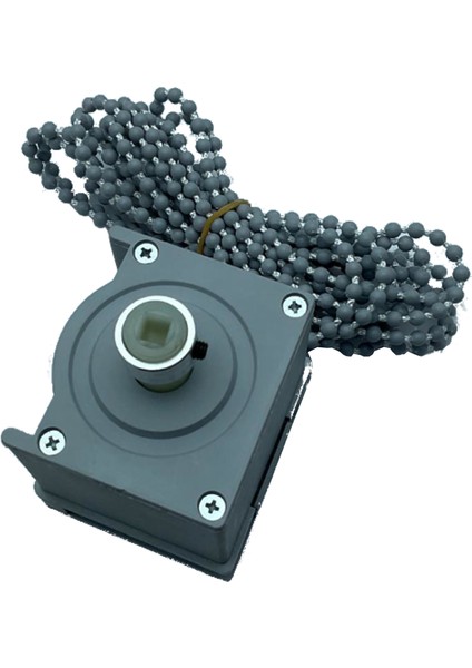 50MM Ahşap Jaluzi Redüktörlü Zincir Mekanizma Açık Gri fırsatları