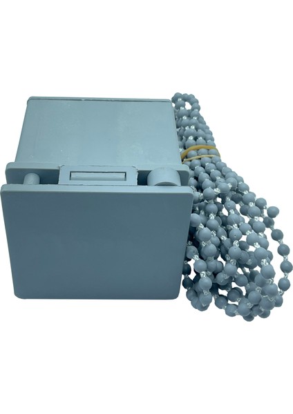 50MM Ahşap Jaluzi Redüktörlü Zincir Mekanizma Açık Gri indirimleri