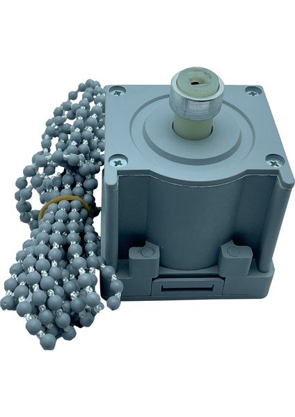 50MM Ahşap Jaluzi Redüktörlü Zincir Mekanizma Açık Gri