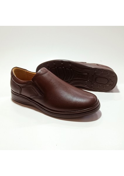 Comfort Erkek Hakiki Deri Ortopedik Ayakkabı Günlük Klasik Baba Ayakkabısı fiyatları