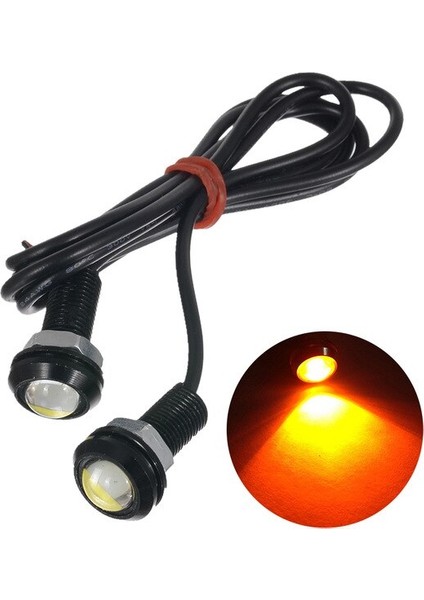 Kartal Gözü Ayna Altı LED Gündüz Ledi Turuncu