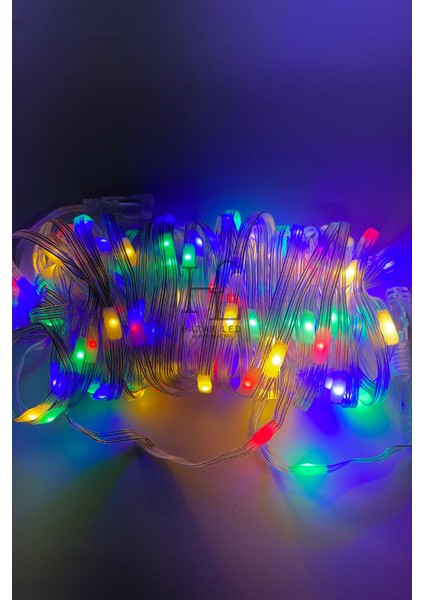 10 Metre Rgb Peri LED Işık IP64 Dış Mekan Jack Eklemeli Dekoratif LED Işık Yılbaşı Süsü fırsatları