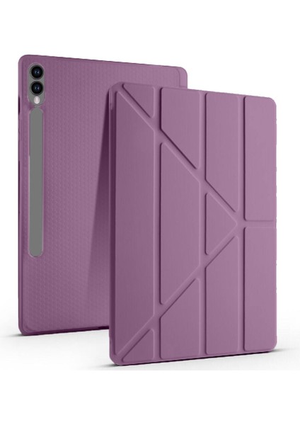 Samsung Galaxy Tab S10 Plus X820 12.4 Inç Katlanabilir Kalemlikli Standlı Akıllı Kılıf