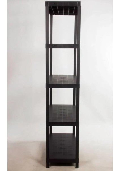 5 Katlı Delikli Plastik Raf 31X93X210 cm - Depo, Arşiv, Kiler, Dosya, Market, Bakkal Rafı modelleri