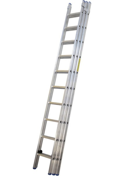 3X2=6 METRE 3 PARÇALI ALÜMİNYUM MERDİVEN