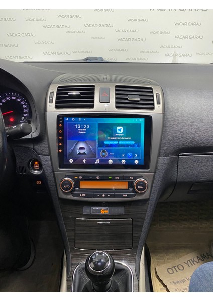 Toyota Avensıs 2009-15 9" Uyumlu Android Multimedia Gerçek 4/64 Kablosuz Carplay Geri Görüş Kameralı modelleri