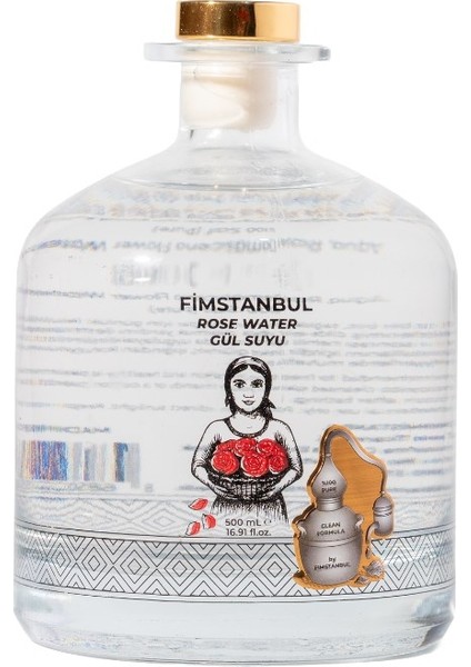 Ilk Sıkım %100 Saf Doğal Gül Suyu 500 ml – Rose Water - Cam Şişe – Yaprak Taneli fiyatları