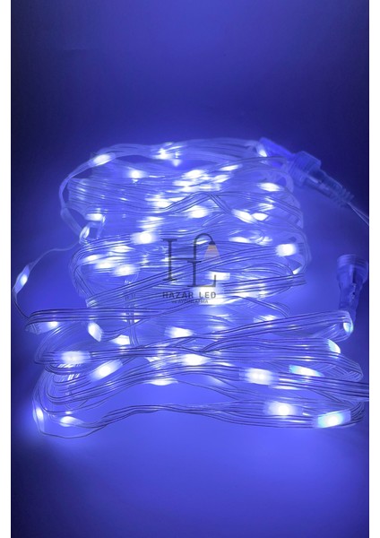 10 Metre Beyaz Peri LED Işık IP64 Dış Mekan Jack Eklemeli Dekoratif LED Işık Yılbaşı Süsü fırsatları