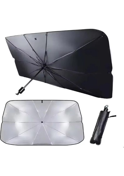 Ön Cam Araba Güneşlik Şemsiye Model 79X140CM