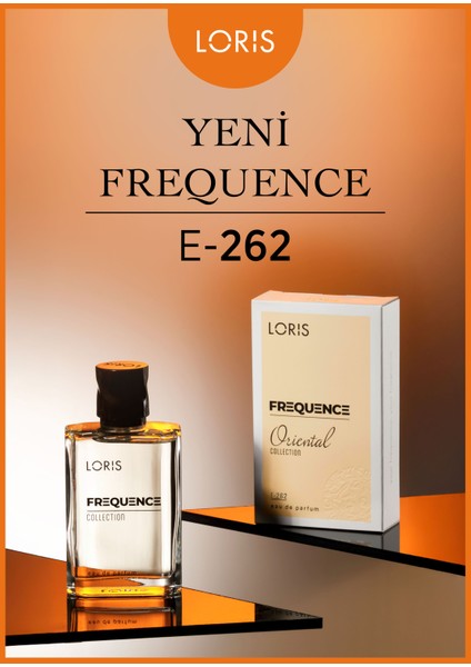 E-262 Frequence Erkek Parfüm Edp 50 ml fırsatları