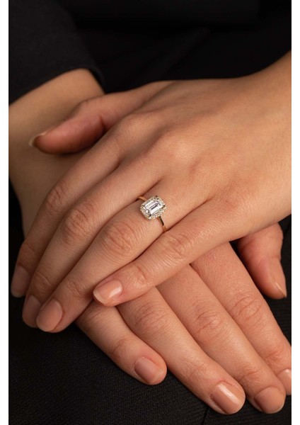 14 Ayar Altın Baget Yüzük fiyatları