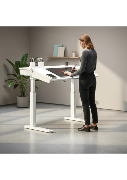 Safir Yükseklik Ayarlı Çizim ve Çalışma Masası fırsatları
