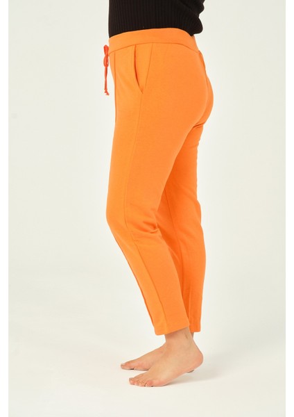 Kadın Beyaz Üç Iplik Pileli Büyük Beden Eşofman Altı fırsatları