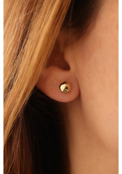 14 Ayar Altın Disko Topu Kalemli Top Küpe fiyatları