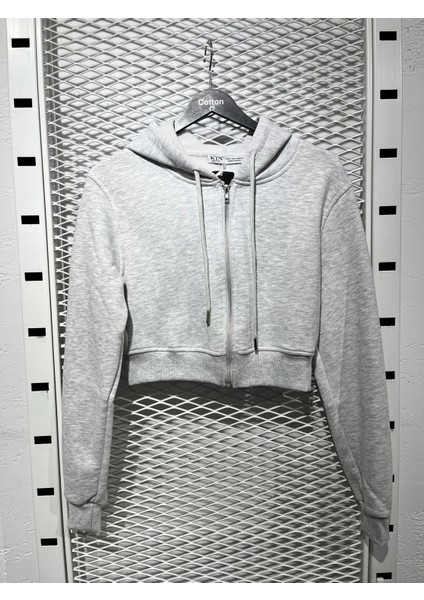 Crop Fermuarlı Sweatshirt fiyatları