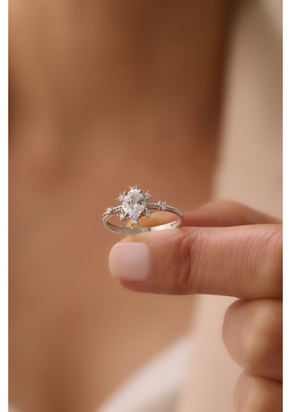 14 Ayar Altın Lotus Baget Yüzük modelleri