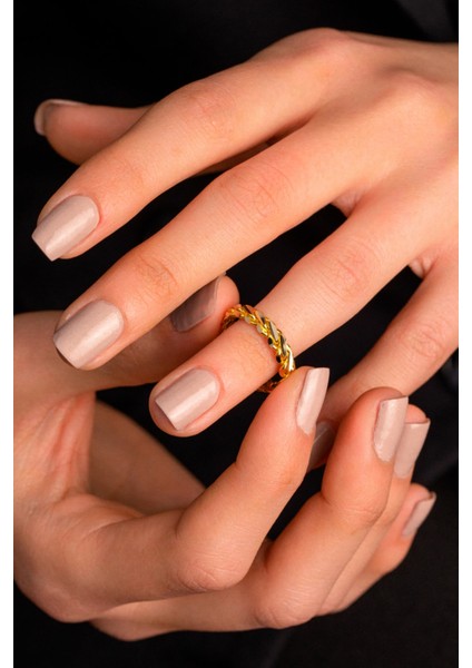 14 Ayar Altın Burma Yüzük modelleri