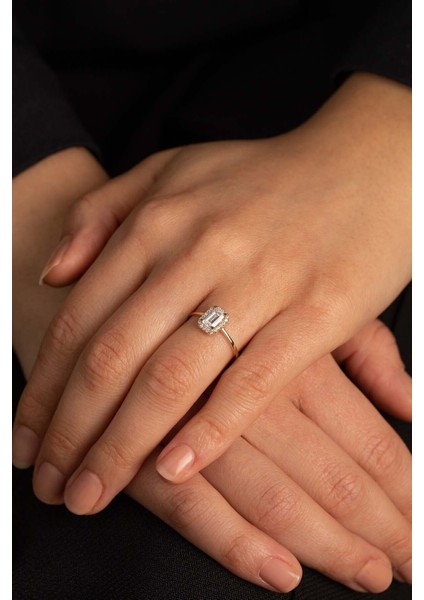 14 Ayar Altın Baget Yüzük fiyatları