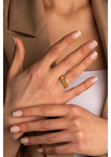 14 Ayar Altın Dorika Toplu Gurmet Yüzük fiyatları