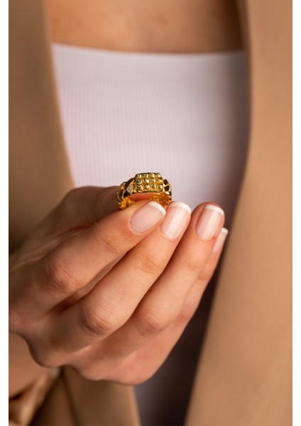 14 Ayar Altın Dorika Toplu Gurmet Yüzük fırsatları