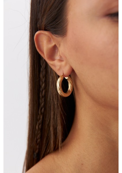 14 Ayar Altın Büyük Burgu Küpe fiyatları