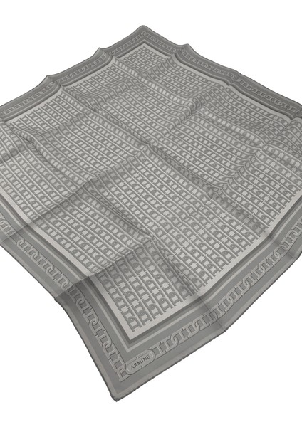 Nostalji Serisi Twill Ipek Eşarp 9301D