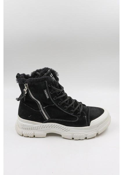 Kadın Günlük Termal Spor Bot GJ310-24SSY - Siyah - 36