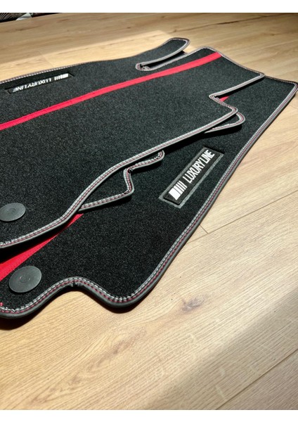 Oto Halı Paspas Seti Mercedes A Serisi Modelleri Uyumlu | Amg Line | Kadife Halı | Kaymaz & Şık Tasarım