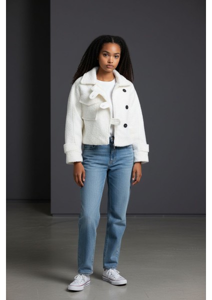 Bayan Gündelik Zarif Peluş Kaban – Yumuşak, Şık ve Modern Tasarım