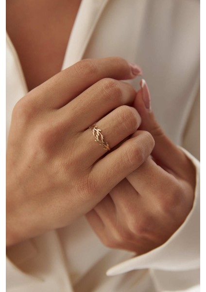 14 Ayar Altın Sezar Yüzük