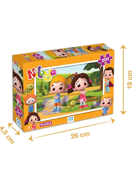 Niloya - 200 Parçalı Puzzle