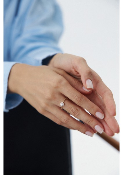 14 Ayar Altın Baget Yüzük fiyatları