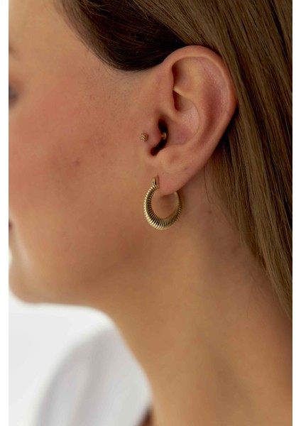 14 Ayar Altın Istiridye Küpe fiyatları