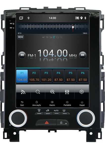 Renault Megane 4 Android Multimedya Ekran (2016-2024) | 2gb/4gb/8gb Ram – Carplay – Android Auto – Navigasyon – Google Play – Geri Görüş Kamerası – Soket Sokete Uyumlu modelleri