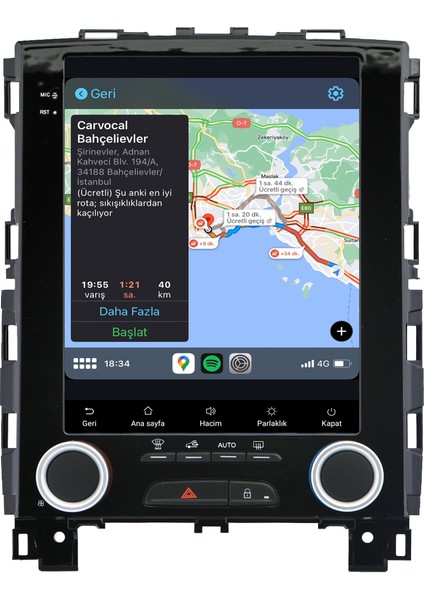 Renault Megane 4 Android Multimedya Ekran (2016-2024) | 2gb/4gb/8gb Ram – Carplay – Android Auto – Navigasyon – Google Play – Geri Görüş Kamerası – Soket Sokete Uyumlu fırsatları