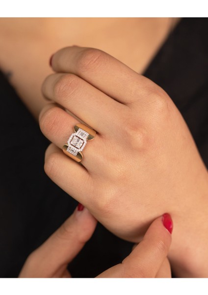 Altın Baget Şovalye Yüzük