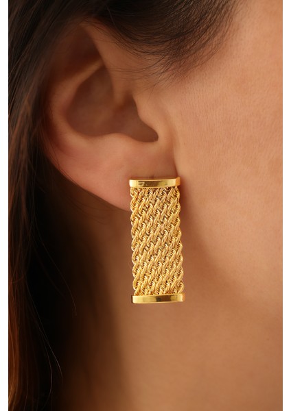 14 Ayar Altın Hasır Küpe fiyatları