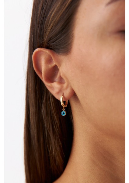 14 Ayar Altın Halka Göz Küpe fiyatları