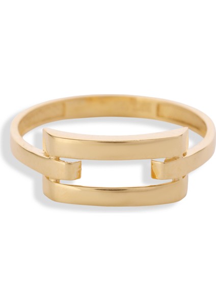 14 Ayar Altın Kaburga Yüzük indirimleri