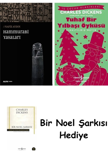 Hammurabi Yasaları + Tuhaf Bir Yılbaşı Öyküsü + Bir Noel Şarkısı