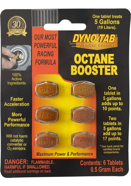 Oktan Arttırıcı Octane Booster Benzinli Araçlar 48 Adet Blister (Made In Usa) fiyatları