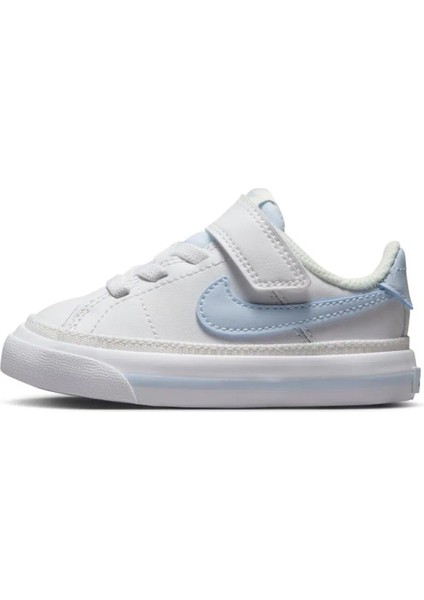 Court Legacy Tdv Leather Kids Sneaker Hakiki Deri Günlük Çocuk Spor Ayakkabı Beyaz