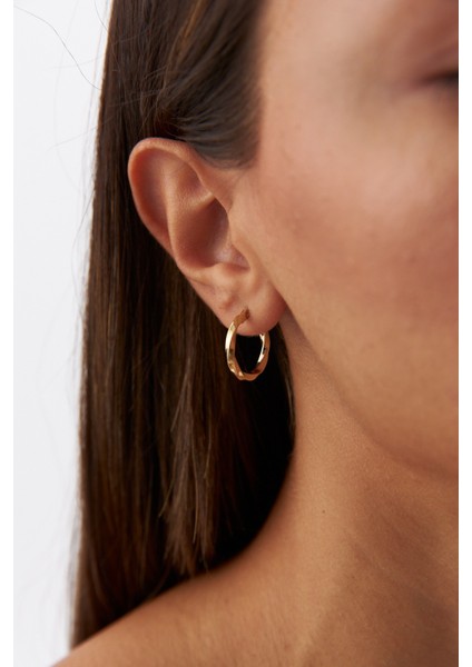 14 Ayar Altın Burgu Küpe fırsatları